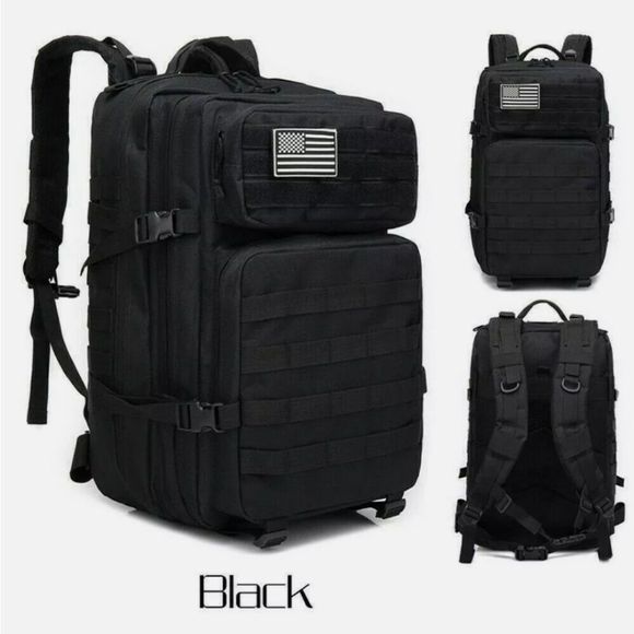 Men (ExyFunShop) Other - Large Laser MOLLE Military Army Assault Rucksack P